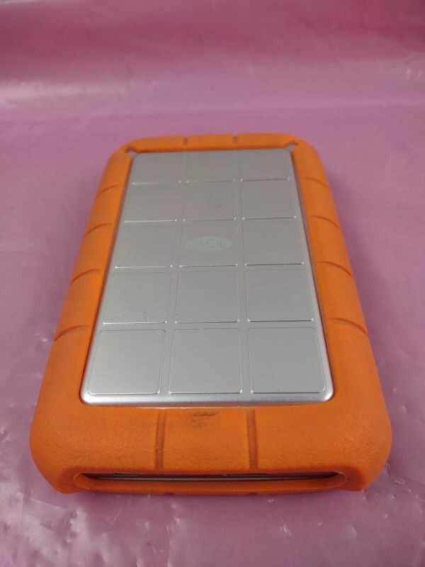LACIE RUGGED TRIPLE RUFWU3B Portable 500GB External Hard Drive PC or Mac