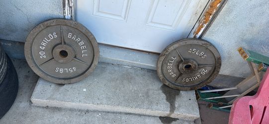 Vintage deep dish weight