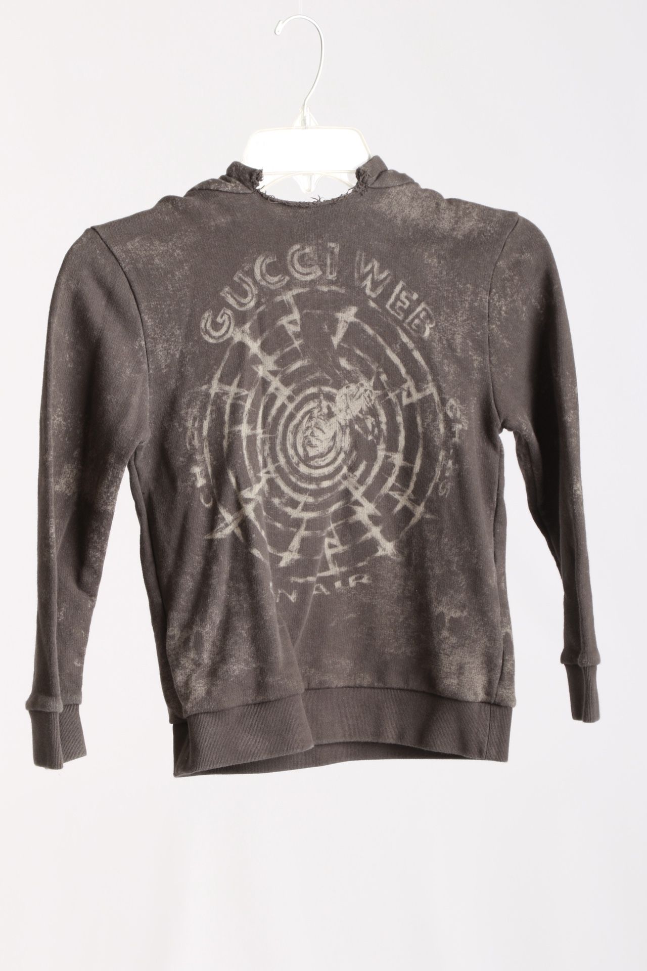 👕 Authentic Gucci Kids “Gucci Web On Air” Hoodie – Made in Italy