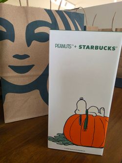 Peanuts x Starbucks Great pumpkin stainless steel Tumbler