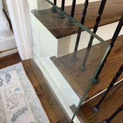 FREE- Glass Table Top For End Table Night Stand