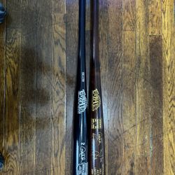 Cooperstown Baseball Bats 300$ For The Pair.Collectors Items