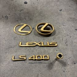 Lexus Ls400 Gold Package Emblems 95 