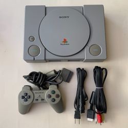 Japanese Sony PlayStation 1 console 