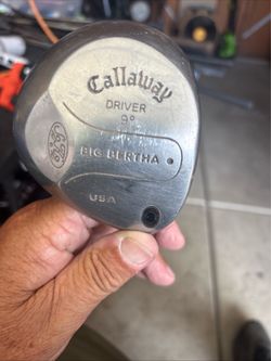 Callaway Big Bertha 9 degree driver