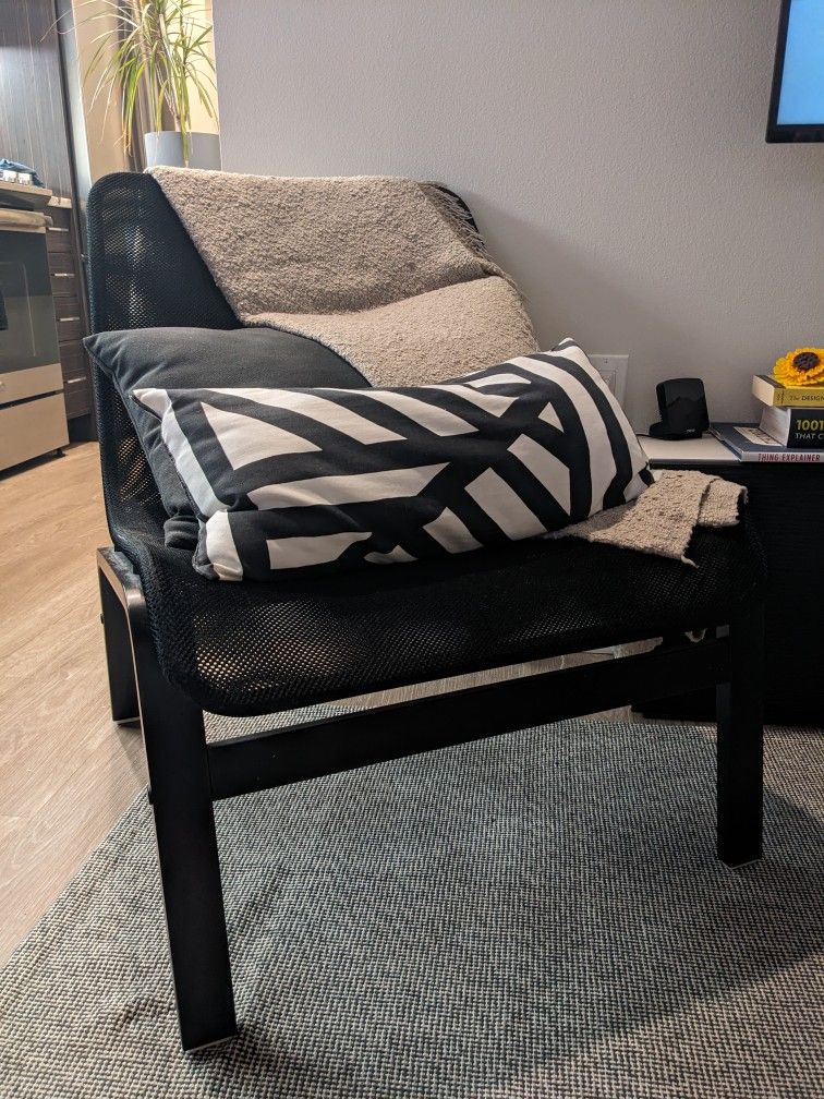 Ikea Nolmyra Black Accent Chair