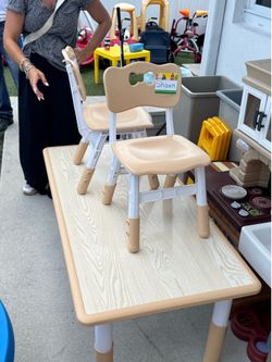Little chair and table for kids