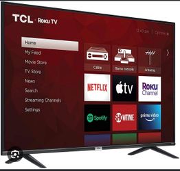 TCL 55” 4k TV