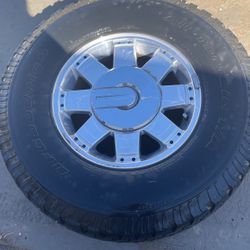 2007 Hummer H2 Spare Tire 315/70/R17