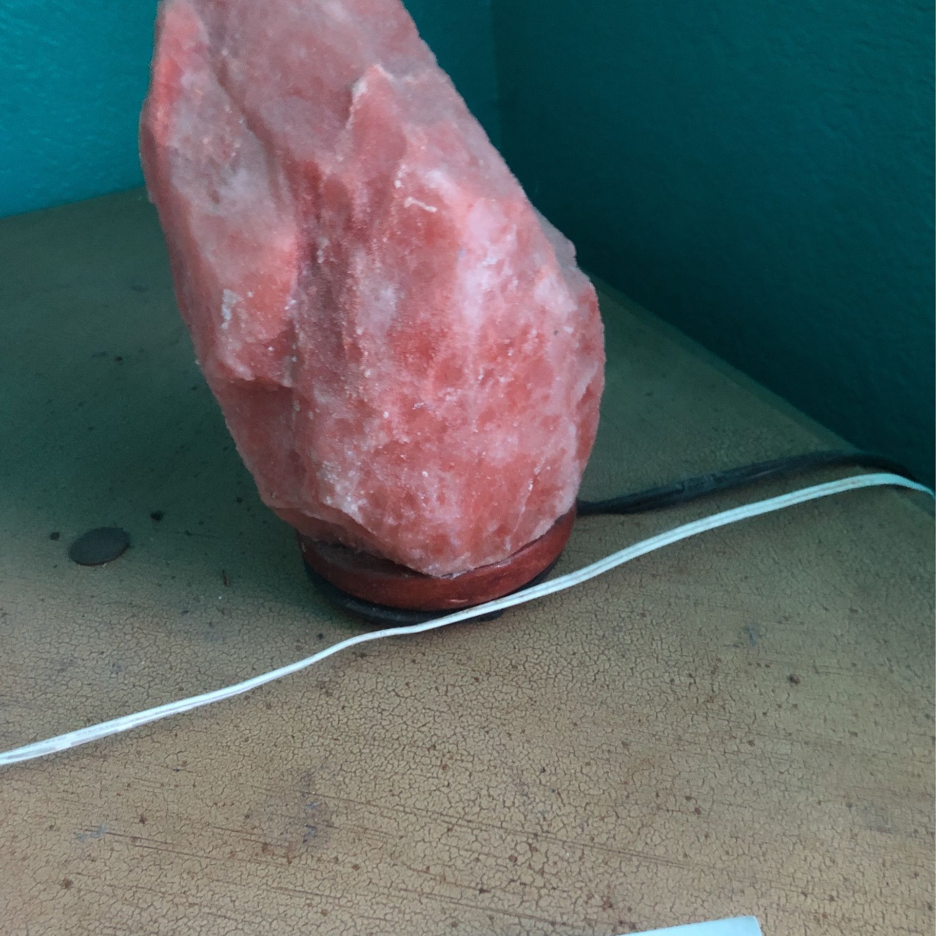 Salt Lamp Pink 8”