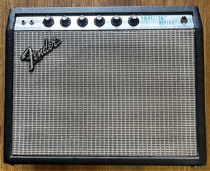 FENDER PRINCETON REVERB TUBE COMBO AMPLIFIER 1982