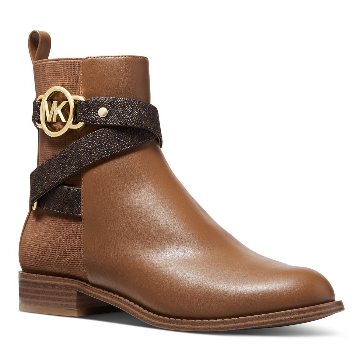 REDUCED PRICE 👁️🎈New 6.5 M  Fit 7 Michael Kors Luggage Color Booties > $60 🎈