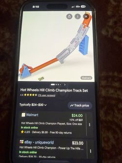 Hot wheel track
