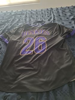 Seattle Mariners x Washington Huskies #26 Baseball Jersey – Black/Purple/Gold