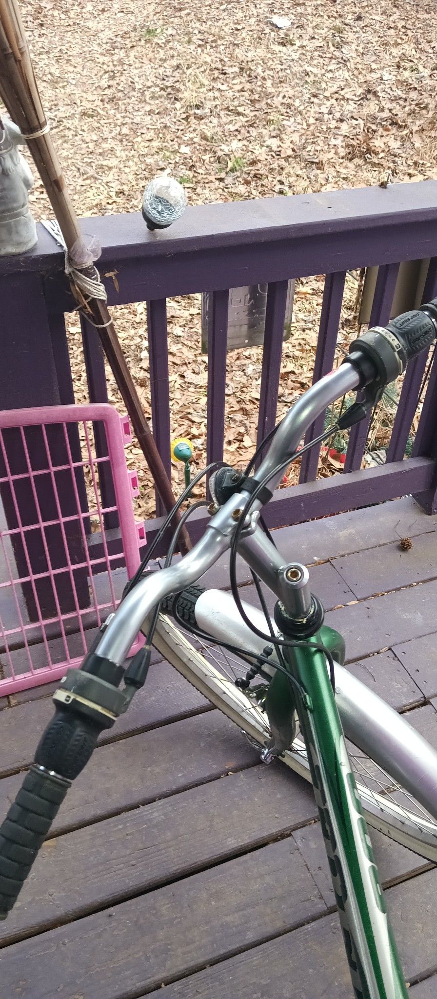 Trek 800 Green Mountain Bike Used Great Condition
