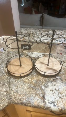 NWT coffee mug, racks, coffee bar caddy, Lazy Susan, jewelry holder