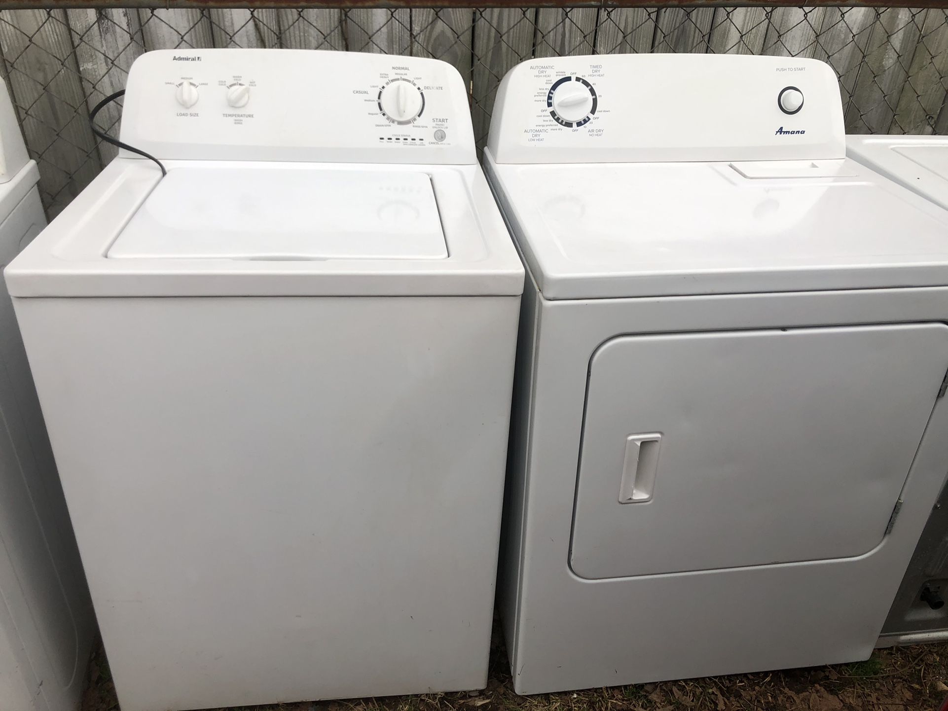 Whirlpool Washer Dryer Set 