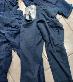 FR blue work pant