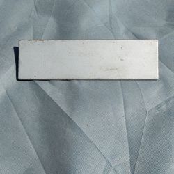 1958 Chevy Impala del ray radio delete plate