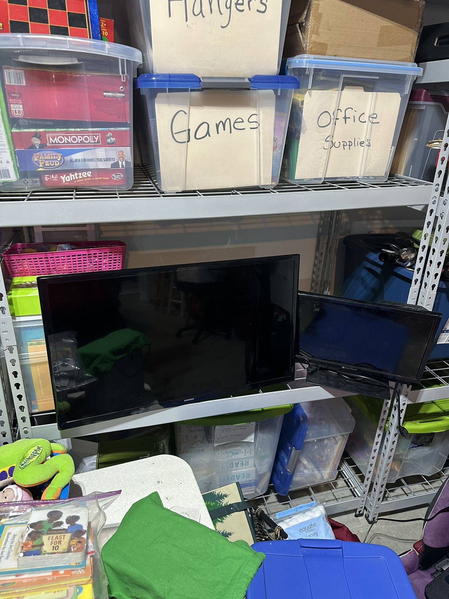 Two Tv’s 1) 27 Inch 2) 19in