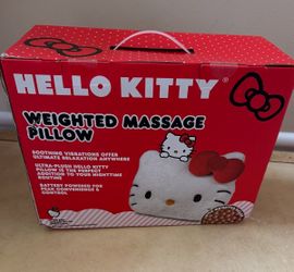 Hello kitty weghted massage pillow one $30 two $50