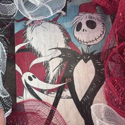 Disney Nightmare Before Christmas Wreath