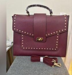 Burgundy Lap Top Bag