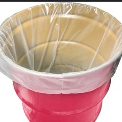Clear Trash Bags 55 Gal