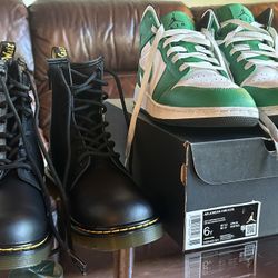 Doc Marten and Nike Air Jordan Combo
