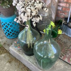 2 Pretty Matching Large Vases Home Decor