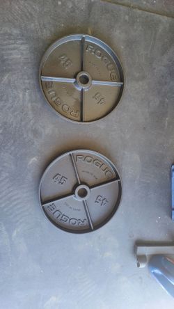 Rogue Fitness Deep dish plates