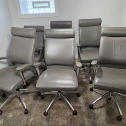 OFS Ergonomic Office Chairs – Set of 6 – Commercial Grade High‑Back