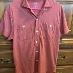 J. Crew Men’s Knit Goods shirt Medium 100% Cotton