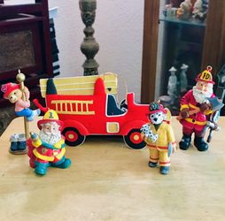 Firefighter Holiday Ornaments