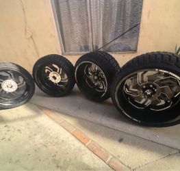 24inch rims , 14 with 33