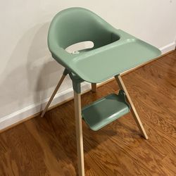 Stokke Clikk High Chair In Glacier Green 