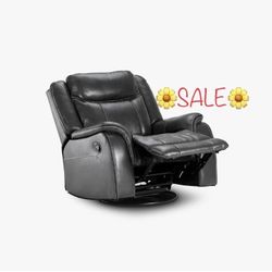 🛍 NEW IN BOX!!!!!!!!!! BEAUTIFUL MOTION SWIVEL RECLINER FROM CITY FURNITURE!!!!!!!