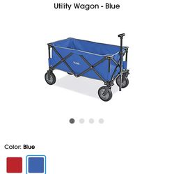 New in box - Utility Wagon - Blue or Red
