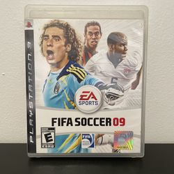 FIFA Soccer 09 PS3 Like New CIB w/ Manual PlayStation 3 Ronaldinho Video Game
