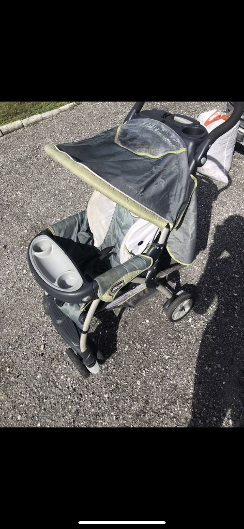 Chicco cortina travel system baby stroller