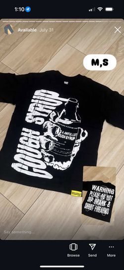 Awful Lotta Cough Syrup Tee