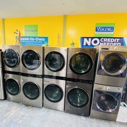 Stackable Washer And Dryer 11$ Down Payment