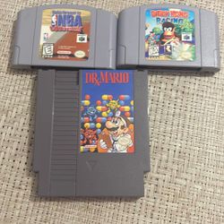 Nintendo NES And 64 Games 