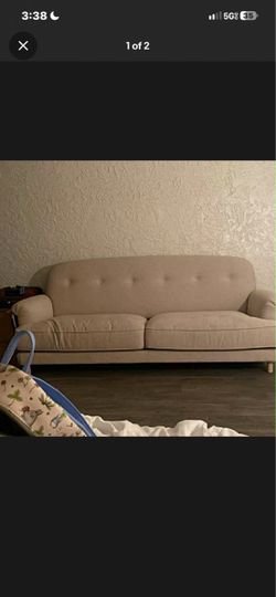 BEIGE IKEA loveseat