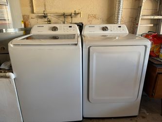 Samsung Washer and Electric Dryer