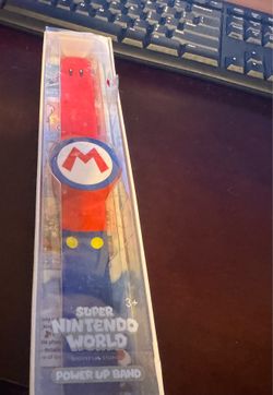 Universal studios Hollywood Super Nintendo world Mario power up bracelet