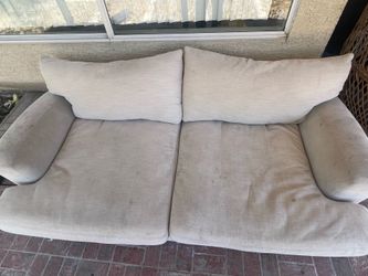 White couch