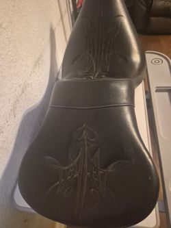 Chopper seat for motorcycle