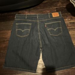 Levi 569 Dark Blue Shorts Size 48