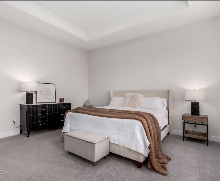King Size Bed Frame & Mattress